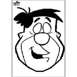 Dibujo para colorear: Los Picapiedra (Dibujos Animados y Series Animadas) #29601 - Dibujos para Colorear e Imprimir Gratis