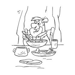 Dibujo para colorear: Los Picapiedra (Dibujos Animados y Series Animadas) #29606 - Dibujos para Colorear e Imprimir Gratis