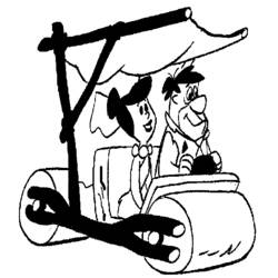 Dibujo para colorear: Los Picapiedra (Dibujos Animados y Series Animadas) #29622 - Dibujos para Colorear e Imprimir Gratis