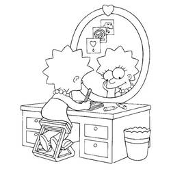 Dibujo Los Simpson (Dibujos Animados y Series Animadas) #200557 para imprimir y colorear