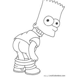 Dibujos para colorear: Los Simpson - Dibujos para Colorear e Imprimir Gratis