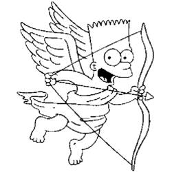 Dibujo Los Simpson (Dibujos Animados y Series Animadas) #23829 para imprimir y colorear