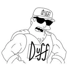 Dibujo Los Simpson (Dibujos Animados y Series Animadas) #23858 para imprimir y colorear