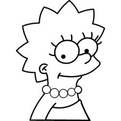 Dibujo para colorear: Los Simpson (Dibujos Animados y Series Animadas) #23898 - Dibujos para Colorear e Imprimir Gratis