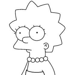 Dibujo para colorear: Los Simpson (Dibujos Animados y Series Animadas) #23958 - Dibujos para Colorear e Imprimir Gratis