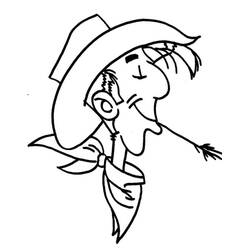 Dibujo para colorear: Lucky Luke (Dibujos Animados y Series Animadas) #25519 - Dibujos para Colorear e Imprimir Gratis