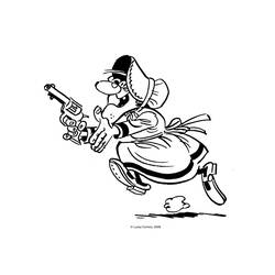 Dibujo para colorear: Lucky Luke (Dibujos Animados y Series Animadas) #25551 - Dibujos para Colorear e Imprimir Gratis