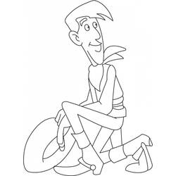 Dibujo para colorear: Lucky Luke (Dibujos Animados y Series Animadas) #25555 - Dibujos para Colorear e Imprimir Gratis