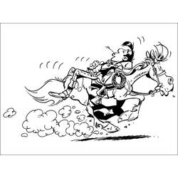 Dibujo para colorear: Lucky Luke (Dibujos Animados y Series Animadas) #25571 - Dibujos para Colorear e Imprimir Gratis