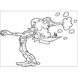 Dibujo para colorear: Lucky Luke (Dibujos Animados y Series Animadas) #25573 - Dibujos para Colorear e Imprimir Gratis