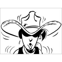 Dibujo para colorear: Lucky Luke (Dibujos Animados y Series Animadas) #25577 - Dibujos para Colorear e Imprimir Gratis