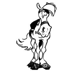 Dibujo para colorear: Lucky Luke (Dibujos Animados y Series Animadas) #25597 - Dibujos para Colorear e Imprimir Gratis