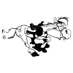 Dibujo para colorear: Lucky Luke (Dibujos Animados y Series Animadas) #25605 - Dibujos para Colorear e Imprimir Gratis