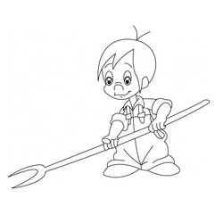 Dibujo para colorear: Marcelino (Dibujos Animados y Series Animadas) #213158 - Dibujos para Colorear e Imprimir Gratis