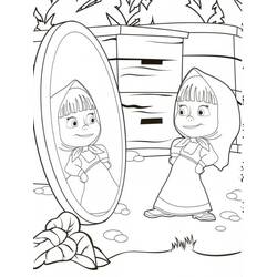Dibujo para colorear: Masha y the Bear (Dibujos Animados y Series Animadas) #215879 - Dibujos para Colorear e Imprimir Gratis