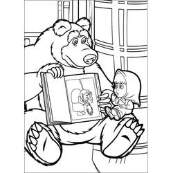 Dibujo para colorear: Masha y the Bear (Dibujos Animados y Series Animadas) #215904 - Dibujos para Colorear e Imprimir Gratis