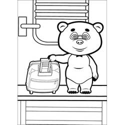 Dibujo para colorear: Masha y the Bear (Dibujos Animados y Series Animadas) #215924 - Dibujos para Colorear e Imprimir Gratis