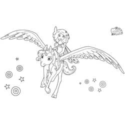 Dibujo para colorear: Mia y Me (Dibujos Animados y Series Animadas) #198469 - Dibujos para Colorear e Imprimir Gratis