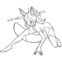 Dibujo para colorear: Miraculous Ladybug (Dibujos Animados y Series Animadas) #175758 - Dibujos para Colorear e Imprimir Gratis