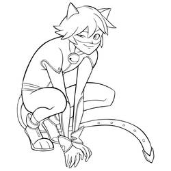 Dibujo para colorear: Miraculous Ladybug (Dibujos Animados y Series Animadas) #175761 - Dibujos para Colorear e Imprimir Gratis