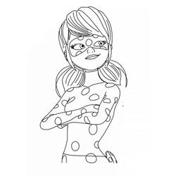 Dibujo para colorear: Miraculous Ladybug (Dibujos Animados y Series Animadas) #175767 - Dibujos para Colorear e Imprimir Gratis