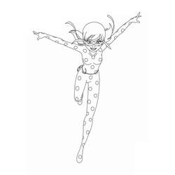 Dibujo para colorear: Miraculous Ladybug (Dibujos Animados y Series Animadas) #175768 - Dibujos para Colorear e Imprimir Gratis