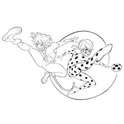 Dibujo para colorear: Miraculous Ladybug (Dibujos Animados y Series Animadas) #175769 - Dibujos para Colorear e Imprimir Gratis