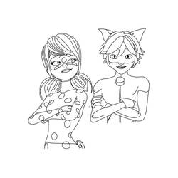 Dibujo para colorear: Miraculous Ladybug (Dibujos Animados y Series Animadas) #175770 - Dibujos para Colorear e Imprimir Gratis