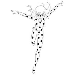 Dibujo para colorear: Miraculous Ladybug (Dibujos Animados y Series Animadas) #175779 - Dibujos para Colorear e Imprimir Gratis