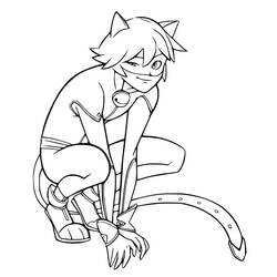 Dibujo para colorear: Miraculous Ladybug (Dibujos Animados y Series Animadas) #175784 - Dibujos para Colorear e Imprimir Gratis