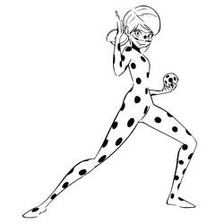 Dibujo para colorear: Miraculous Ladybug (Dibujos Animados y Series Animadas) #175786 - Dibujos para Colorear e Imprimir Gratis