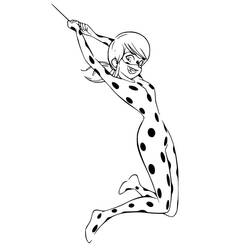 Dibujo para colorear: Miraculous Ladybug (Dibujos Animados y Series Animadas) #175788 - Dibujos para Colorear e Imprimir Gratis