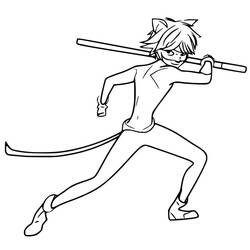 Dibujo para colorear: Miraculous Ladybug (Dibujos Animados y Series Animadas) #175789 - Dibujos para Colorear e Imprimir Gratis