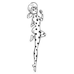 Dibujo para colorear: Miraculous Ladybug (Dibujos Animados y Series Animadas) #175791 - Dibujos para Colorear e Imprimir Gratis