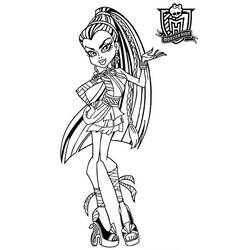 Dibujo para colorear: Monster High (Dibujos Animados y Series Animadas) #24832 - Dibujos para Colorear e Imprimir Gratis