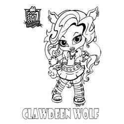 Dibujo para colorear: Monster High (Dibujos Animados y Series Animadas) #24868 - Dibujos para Colorear e Imprimir Gratis