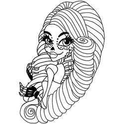 Dibujo para colorear: Monster High (Dibujos Animados y Series Animadas) #24937 - Dibujos para Colorear e Imprimir Gratis