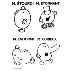 Dibujo para colorear: Mr. Men Show (Dibujos Animados y Series Animadas) #45474 - Dibujos para Colorear e Imprimir Gratis