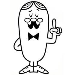 Dibujo para colorear: Mr. Men Show (Dibujos Animados y Series Animadas) #45496 - Dibujos para Colorear e Imprimir Gratis