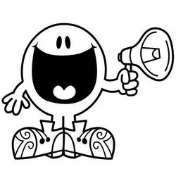 Dibujo para colorear: Mr. Men Show (Dibujos Animados y Series Animadas) #45520 - Dibujos para Colorear e Imprimir Gratis