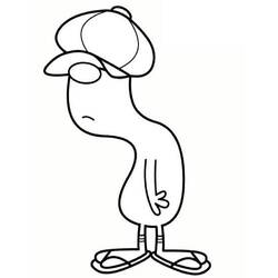 Dibujo para colorear: Mr. Men Show (Dibujos Animados y Series Animadas) #45533 - Dibujos para Colorear e Imprimir Gratis