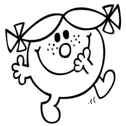 Dibujos para colorear: Mr. Men Show - Dibujos para Colorear e Imprimir Gratis
