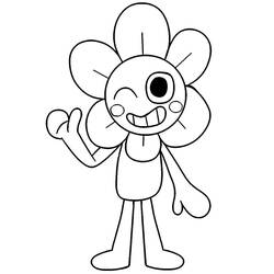 Dibujo para colorear: Mundo de Dandy (Dibujos Animados y Series Animadas) #215304 - Dibujos para Colorear e Imprimir Gratis