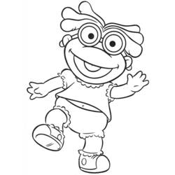 Dibujo para colorear: Muppets (Dibujos Animados y Series Animadas) #31877 - Dibujos para Colorear e Imprimir Gratis