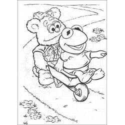 Dibujo para colorear: Muppets (Dibujos Animados y Series Animadas) #31886 - Dibujos para Colorear e Imprimir Gratis