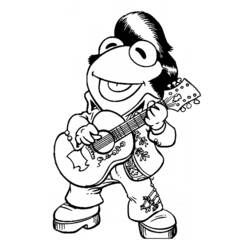 Dibujo para colorear: Muppets (Dibujos Animados y Series Animadas) #31905 - Dibujos para Colorear e Imprimir Gratis