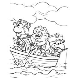 Dibujo para colorear: Muppets (Dibujos Animados y Series Animadas) #31911 - Dibujos para Colorear e Imprimir Gratis
