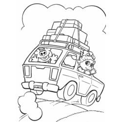 Dibujo para colorear: Muppets (Dibujos Animados y Series Animadas) #31915 - Dibujos para Colorear e Imprimir Gratis