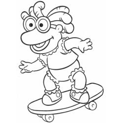 Dibujo para colorear: Muppets (Dibujos Animados y Series Animadas) #31927 - Dibujos para Colorear e Imprimir Gratis