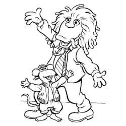 Dibujo para colorear: Muppets (Dibujos Animados y Series Animadas) #31928 - Dibujos para Colorear e Imprimir Gratis
